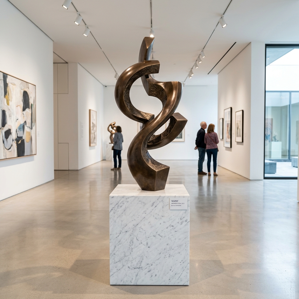 Bronze Sculpture - Modern Art
