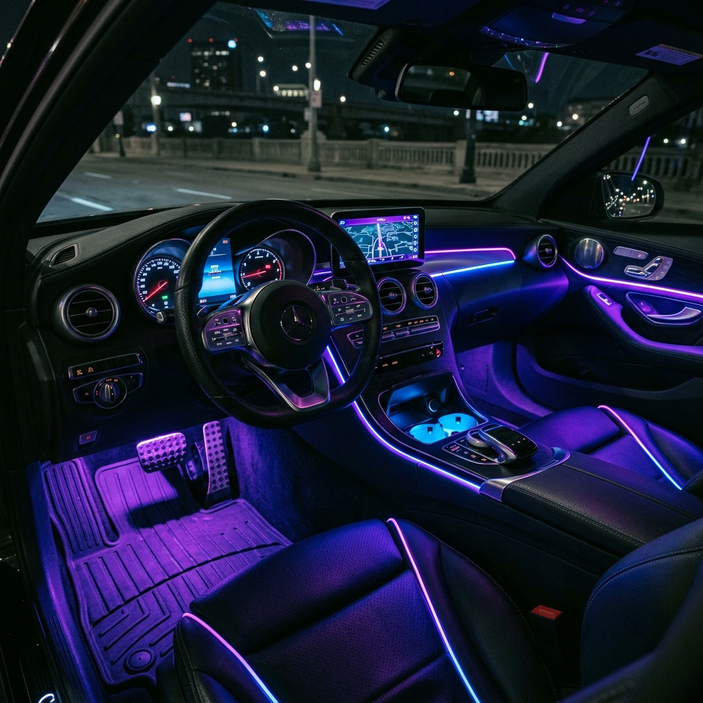 Car Interior LED Light Kit